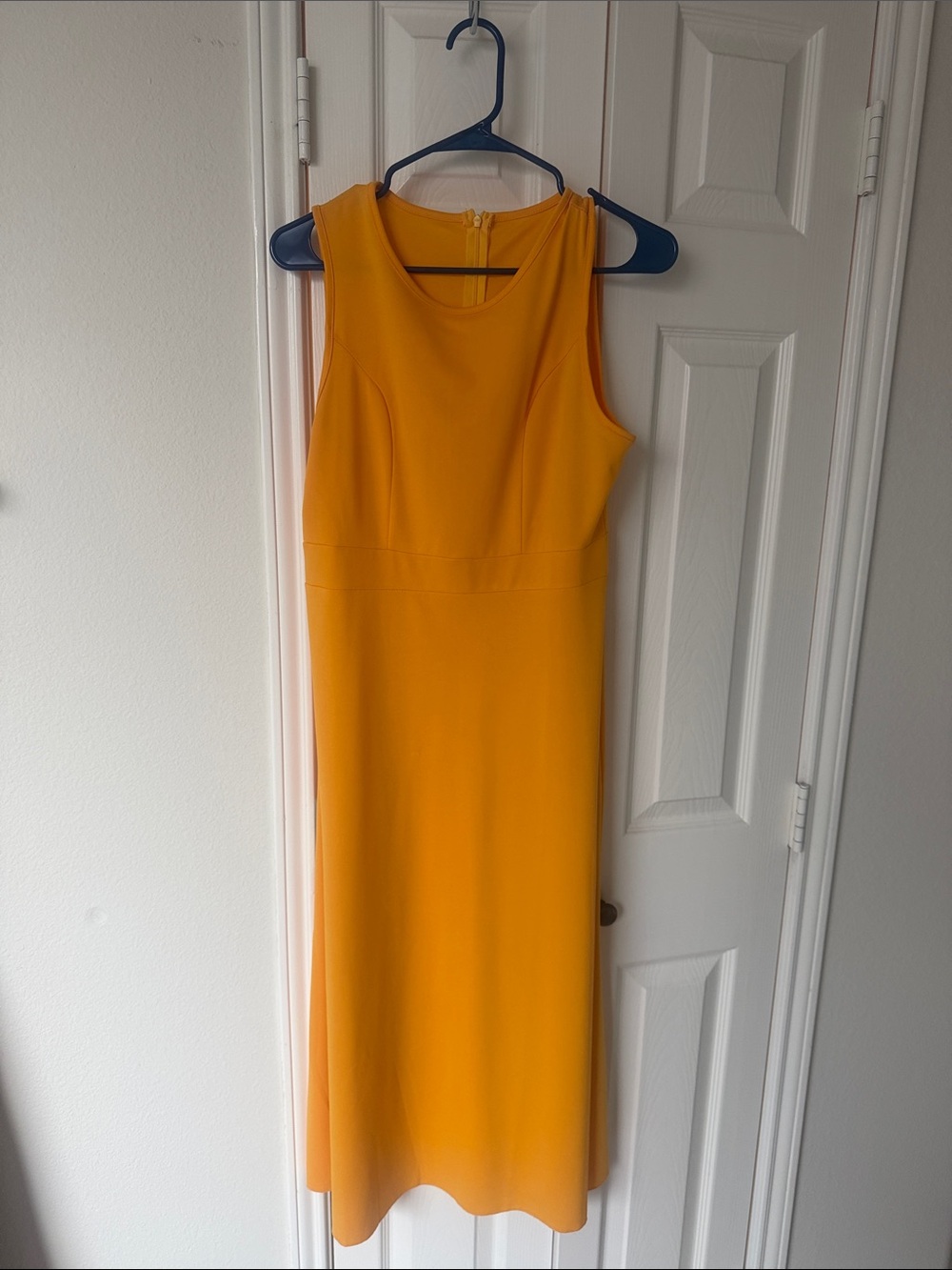 Sleeveless Yellow Maxi Dress